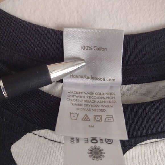 Hanna Andersson Kids Polka Dot Peplum Top 10 140 cm - Picture 6 of 7